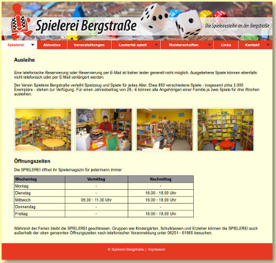 Spielerei Bergstrae