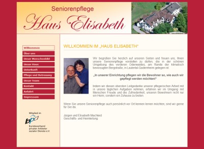 Seniorenpflege Haus Elisabeth